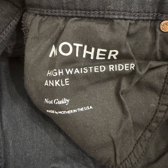 Mother Denim High Waisted Rider Ankle 25 - Picture 6 of 7